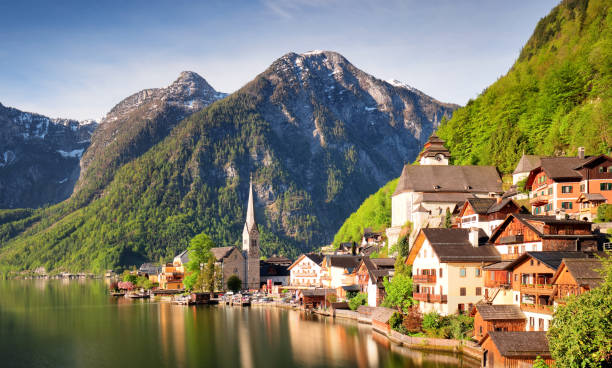 istock Hallstatt, Austria Alps village 1206170393