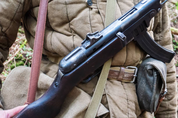 istock close up of soviet machine gun 1206174000