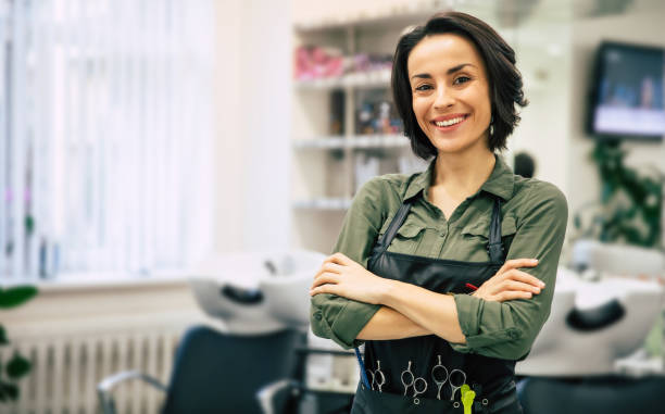 Smile of the professional.
