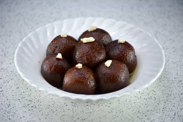 istock Indian Dessert or Sweet Dish Gulab Jamun 1206174048