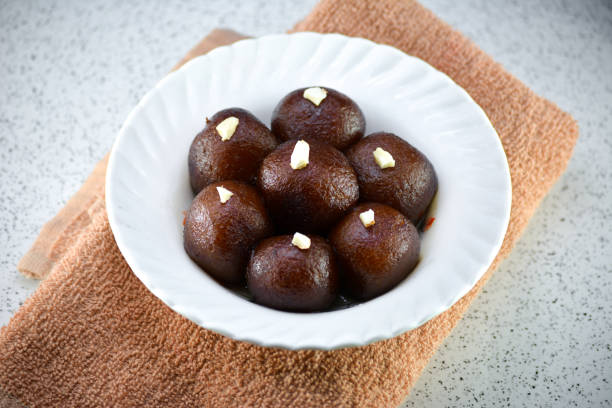 istock Indian Dessert or Sweet Dish Gulab Jamun 1206174175