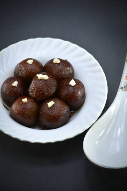 istock Indian Dessert or Sweet Dish Gulab Jamun 1206174209