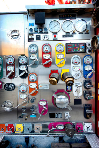 Engine Fire Start Control Panel 250+ Firetruck Control Panel Stock Photos, Pictures & Royalty-Free ...