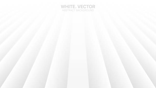 ilustrações de stock, clip art, desenhos animados e ícones de vector perspective lines clear blank subtle business white abstract background - subtle