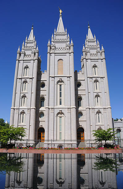 istock LDS Mormon Temple In Salt Lake City 120619159