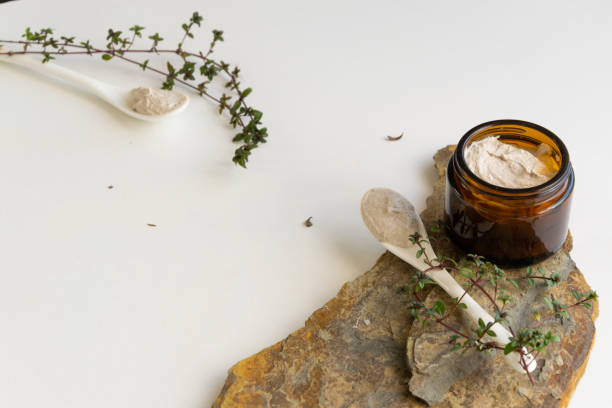 istock Hygiene bath product. Body, face scrub, wellness therapy regeneration 1206192502