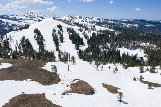 istock Californian mountain summit at Donner Pass 1206197672