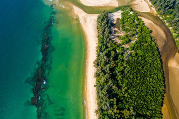 istock Beauty beach with coastline in Thailand 1206206211