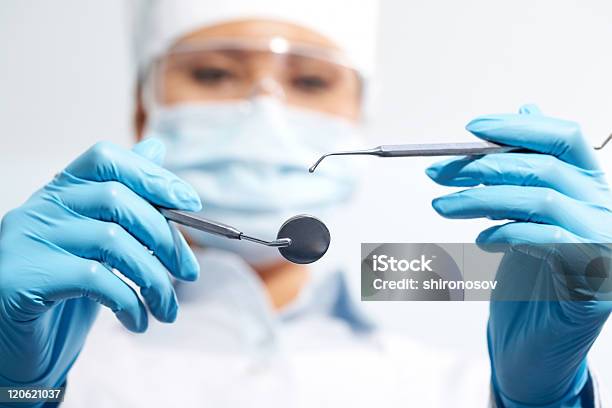 Инструменты — стоковые фотографии и другие картинки Стоматолог - Стоматолог, Стоматологическое оборудование, Защитная перчатка