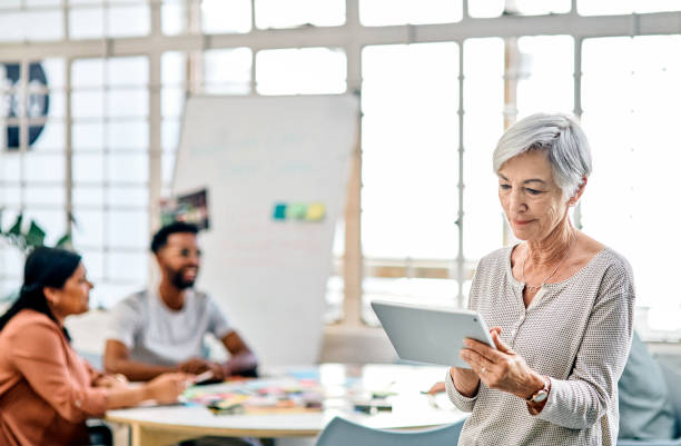 istock Updating the daily schedule 1206211092