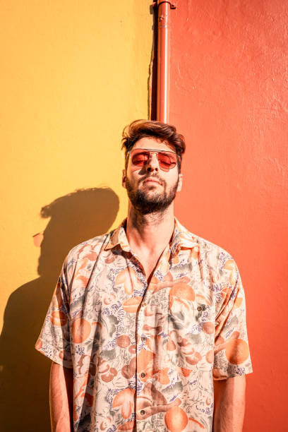 istock Portrait of a cool man with eyes closed 1206212059