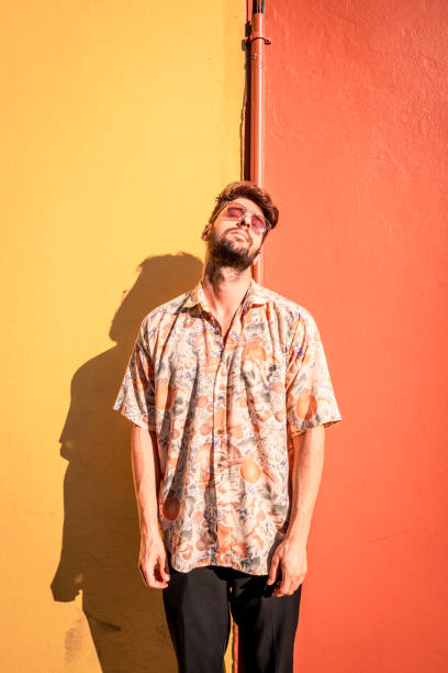 istock Portrait of a cool man with eyes closed 1206213757