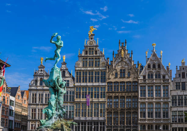 istock Grand Place in Antwerp - Belgium 1206218404