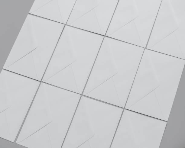 istock White business envelopes. set of letters envelopes isolated on gray background 1206223397