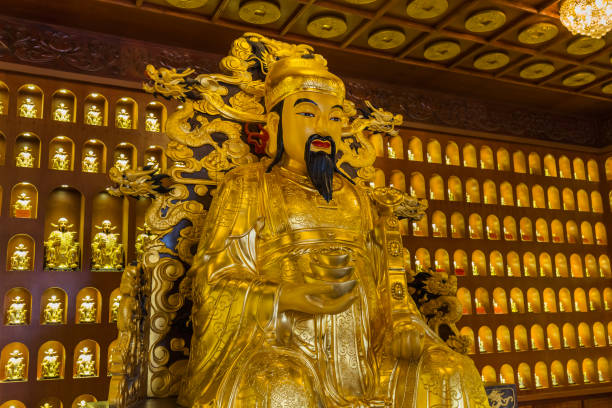 istock Statue in Wild Goose Pagoda - Xian China 1206224324