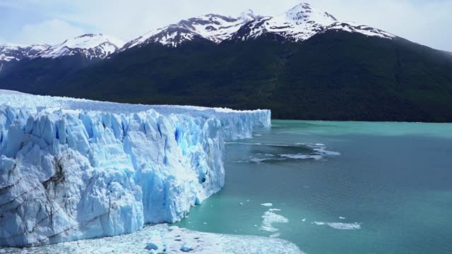 Scenic view of Perito Moreno Glacier in Patagonia