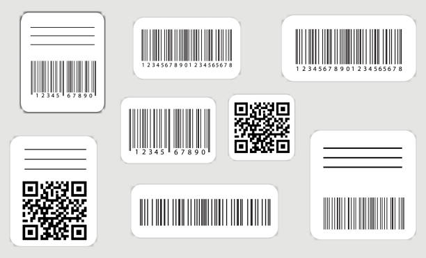 ilustrações, clipart, desenhos animados e ícones de web - bar code price coding laser