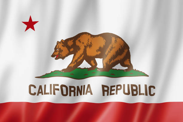 istock California flag, USA 1206225859