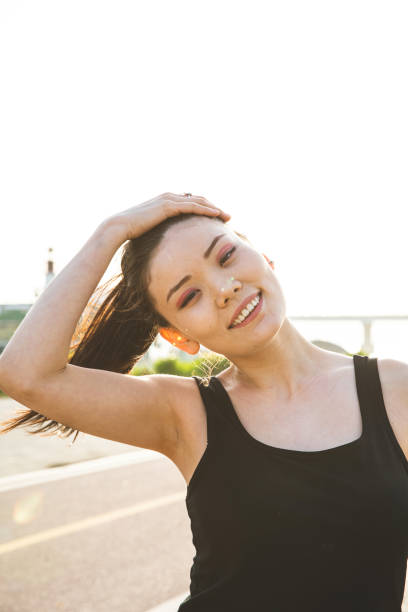 istock Young asian woman portrait 1206235515