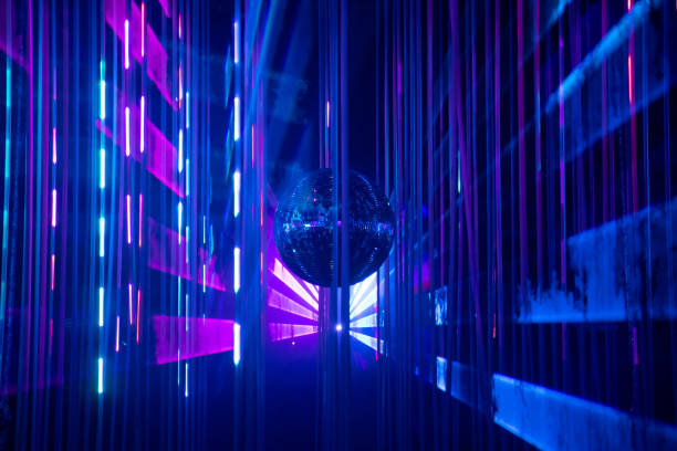 istock Mirror ball symbol of fun and dancing party 1206238664