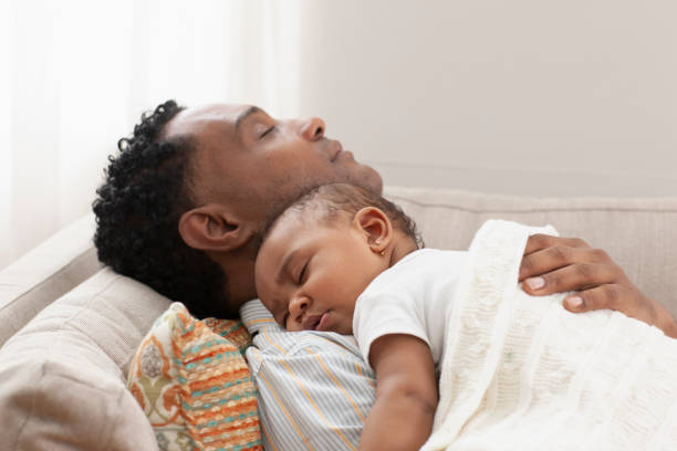 istock Father and daughter having a relaxation time 1206244871