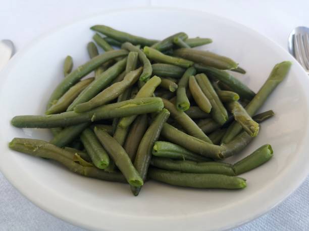 istock steamed green beans on the plate 1206248107