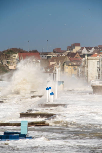 istock notice of strong storm on the coast 1206251896