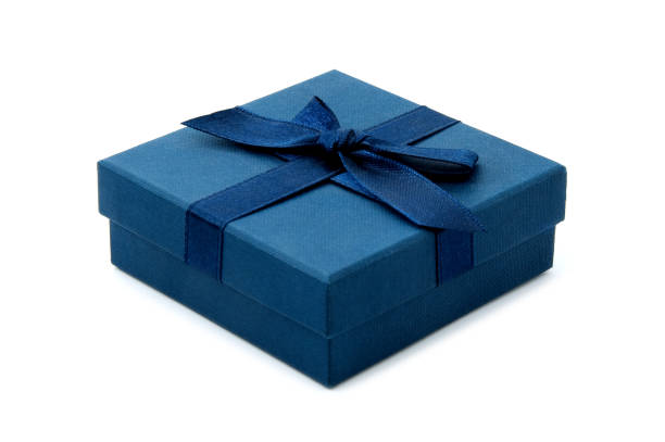 istock Blue jewelry box 1206271286
