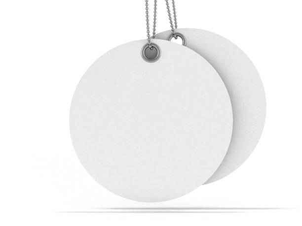 istock White label or price tag on white background. 3D 1206281966