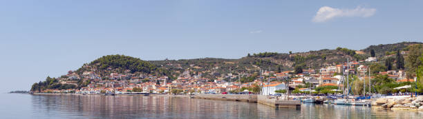 istock Panoramic view of Limni village, Euboea, Greece. 1206282093
