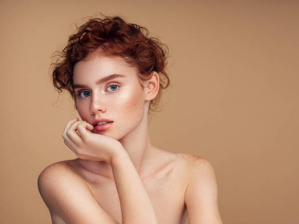 istock Beautiful redhead woman 1206304812