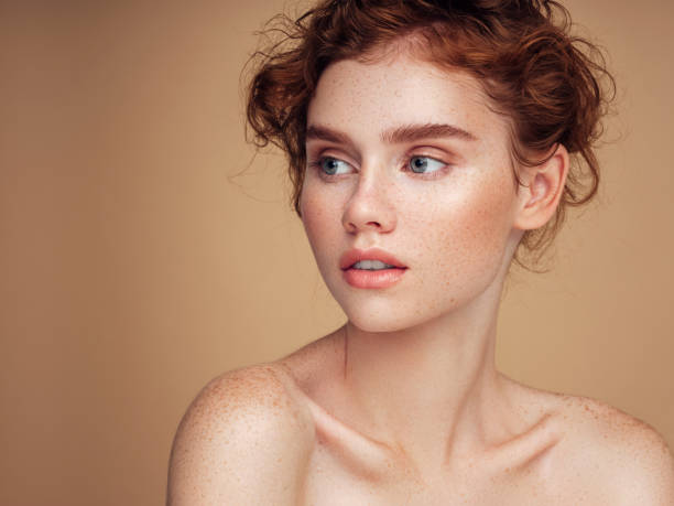 istock Beautiful redhead woman 1206304842