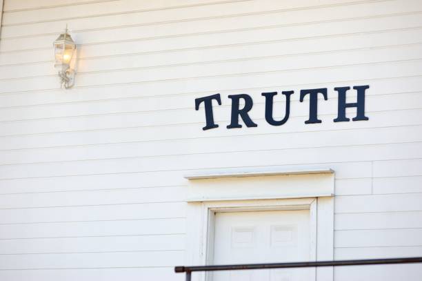 istock Truth sign above door 1206309393