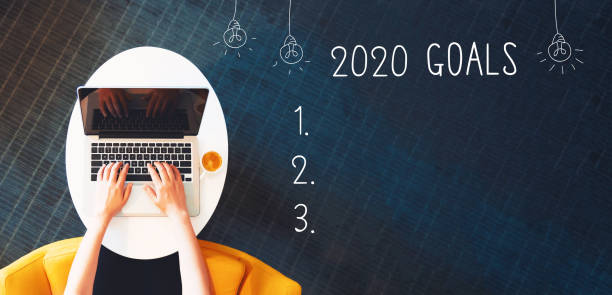 istock 2020 goals with person using a laptop 1206310404