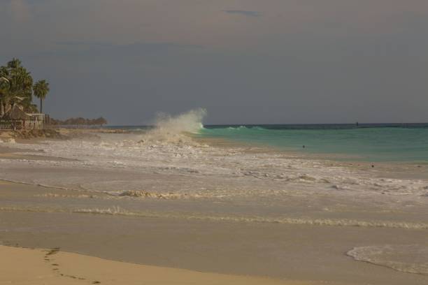 istock Amazing sunset. Beautiful natural background. Aruba island. 1206312541