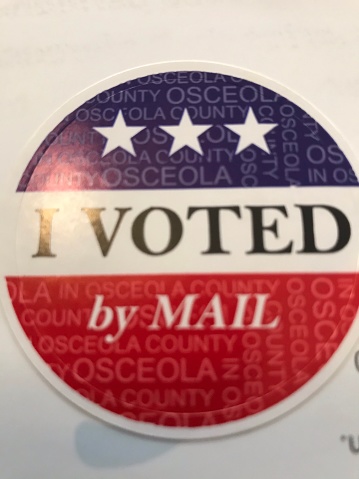 I voted by mail