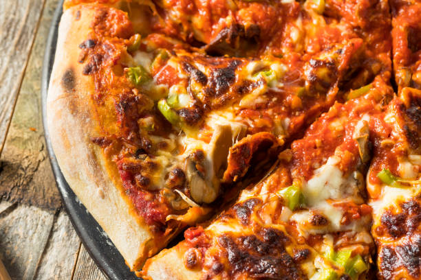 istock Homemade Louisville Style Supreme Pizza 1206314685