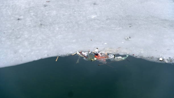 istock Ice on the river Volga 1206315900