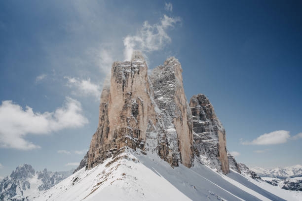 tre cime (dolomitas, itália) - tre cime - fotografias e filmes do acervo