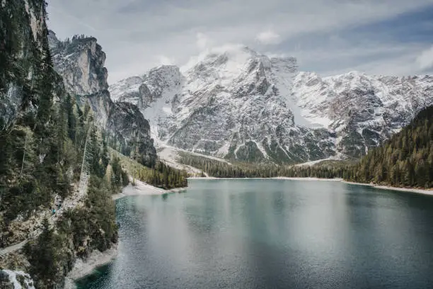 Photo of Lake Braies (Dolomites, Italy)