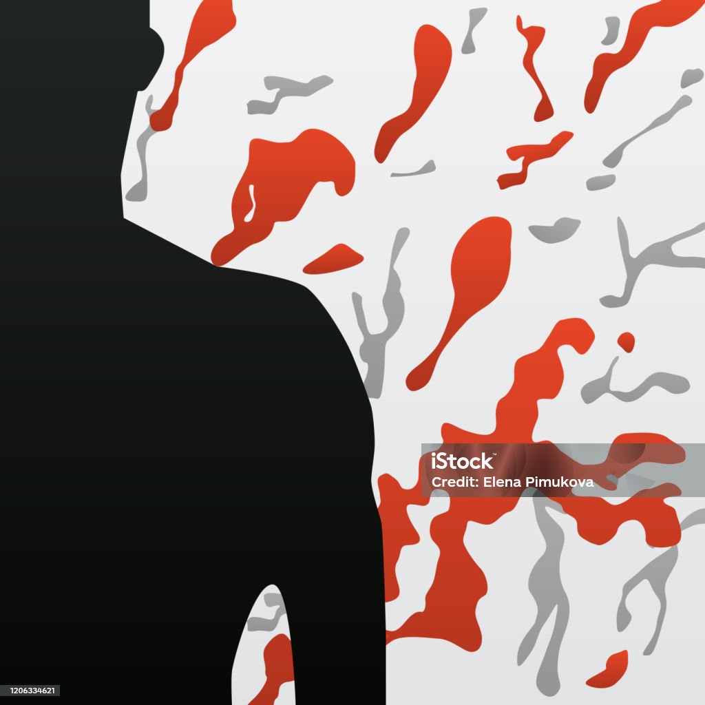 Pain Pattern Quick Pain Abstract Pattern Vector Illustration Stock Illustration - Download ...