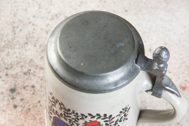 istock Collectible vintage ceramic beer mug 1206334677