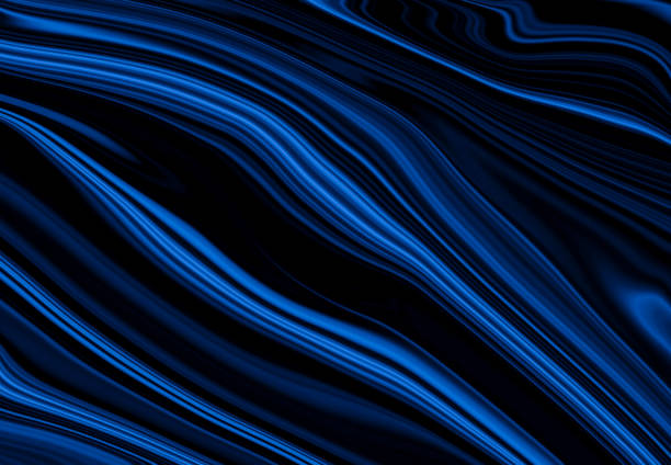 istock Marble rock texture blue ink pattern liquid swirl paint white dark that is Illustration background for do ceramic counter tile silver gray that is abstract waves skin wall luxurious art ideas concept. 1206335925