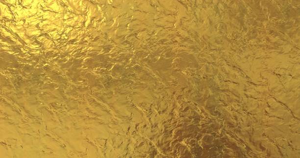 istock Golden foil background. Gold texture 3D rendering image 3D rendering 3D illustration 1206335944