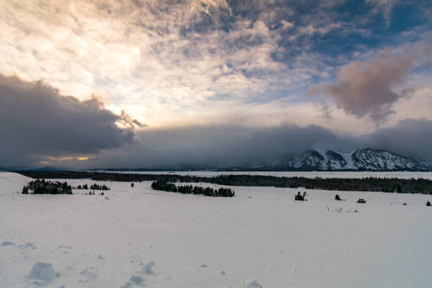 istock Snow in Grand Teton 1206340514