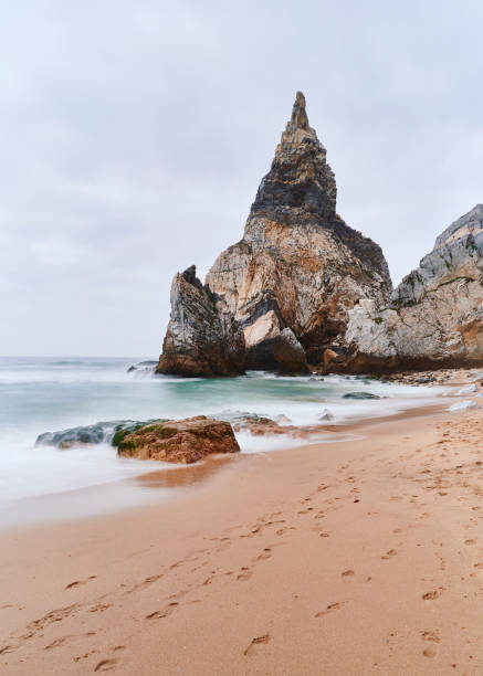 istock Landscape of rocky beach 1206346492