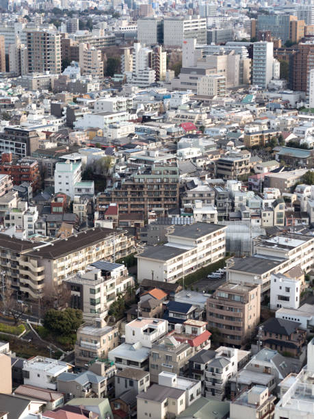 istock Residential area in central Tokyo 1206350202