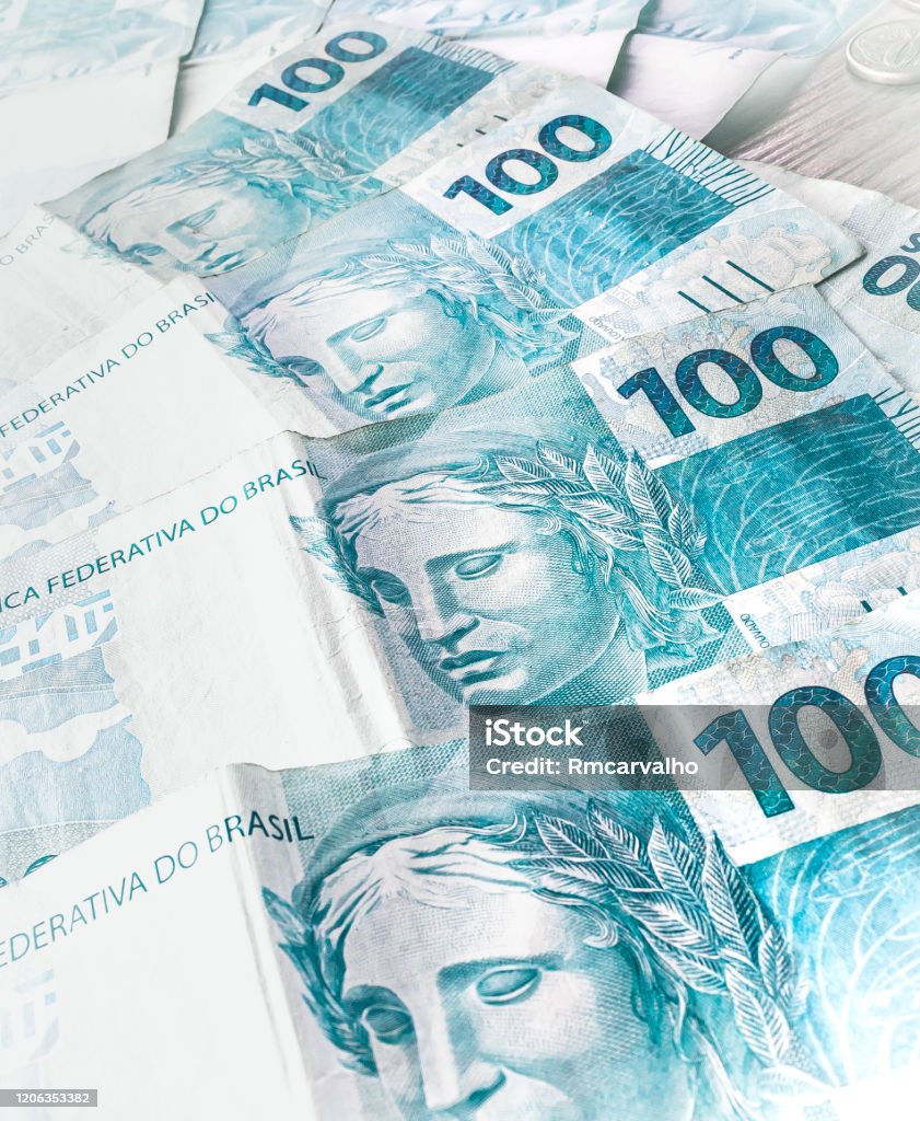 Real Brazil Brl Tiền Tệ Dinheiro Brazil Tiền Bạc Tiền Brazil Ghi ...