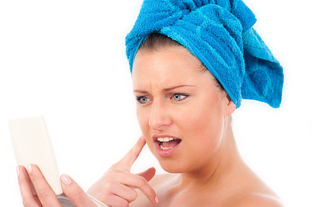 istock Young woman at skin care 120637304