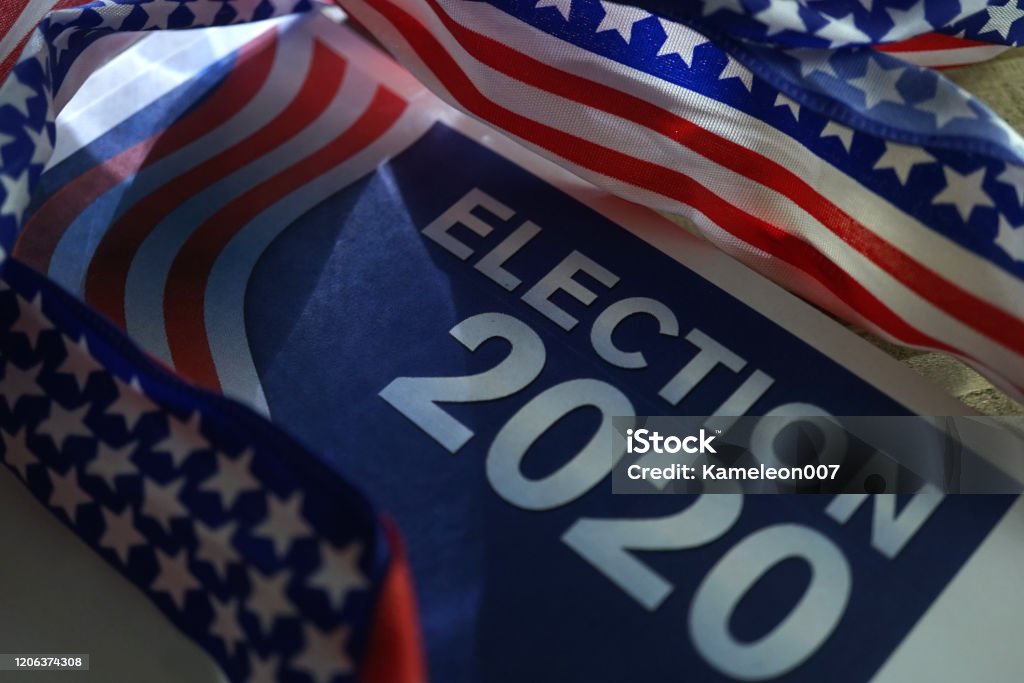 Election 2020 shot of election 2020 Election Stock Photo
